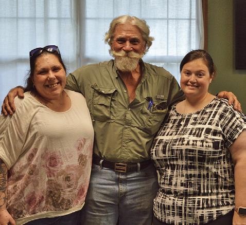 LAURA HOOVER, JEFF SCHOPPE and Cecily Young were elected to the Somerville City Council in the May 2, 2026, election and took their oaths of office at the Tuesday, May 12, council meeting. Tribune photo by Sabine Lazo