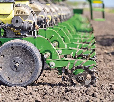 TILLERS APPLY fertilizer in a farm field as rising input costs driven by global markets and energy prices put pressure on agricultural producers. Photo courtesy of Michael Miller/ Texas A&amp;M AgriLife