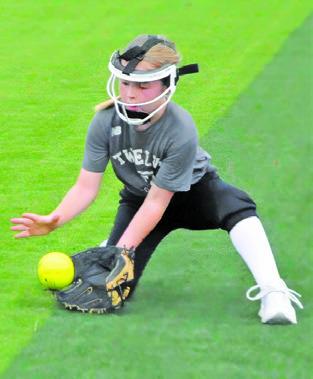 Scenes from Lady Hornet Softball Camp