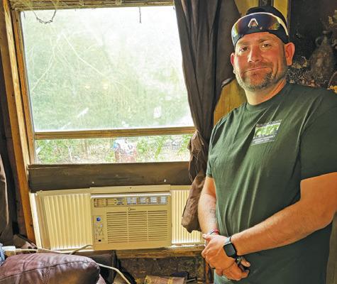 MEMBERS OF THE BURLESON COUNTY Community Emergency Response Team (CERT) installed window air conditioning units in homes in the county needing cooling. See story inside for more.