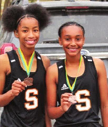 RA’MAYA CARTER and Destiny Vela both medaled in Saturday’s race in Lexington.