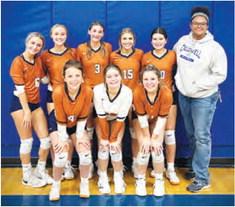 THE CALDWELL FRESHMAN volleyball team placed second in the Anderson-Shiro Volleyball Tournament last weekend.