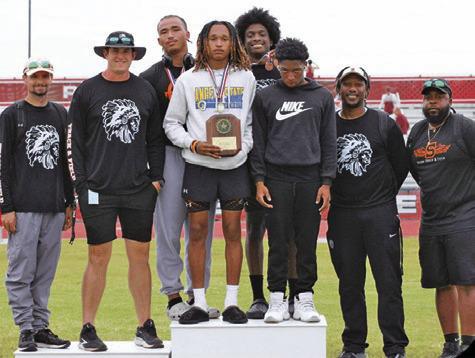 Yegua track team wins Area Meet team title