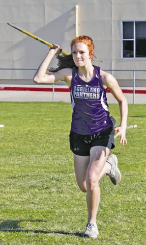 CAYLE CANON placed fifth in the girls junior varsity javelin throw at the Texas State Homeschool Track and Field Championships last week.