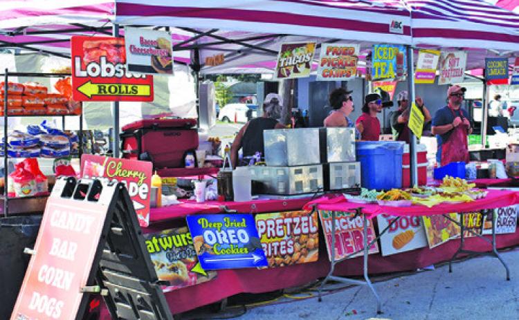 VENDORS ENJOY the Kolache Festival on Saturday in Caldwell.