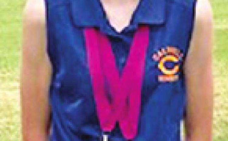 MADDIE SCHNEIDER of Caldwell Junior High was second-place medalist.