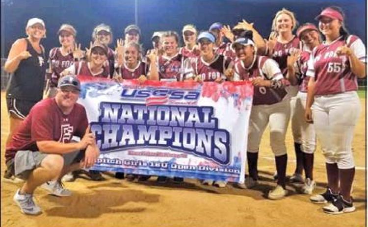 PROFORM - 18U A&amp;E GOLD won the USSA South National Championship last weekend. Caldwell’s Daeghan Drgac, Emily Telg, Alexia Perkkio and Hailey Vess are members of the team.