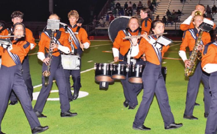 THE CALDWELL HIGH School Marching Band