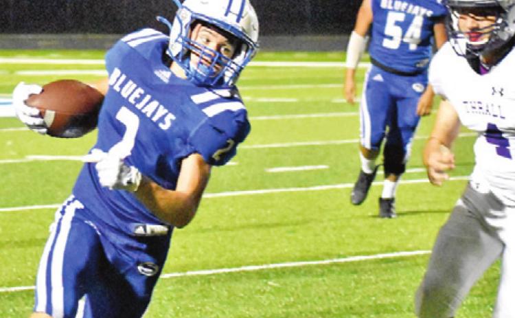 LANCE LARA CARRIES for Snook against the Thrall Tigers.
