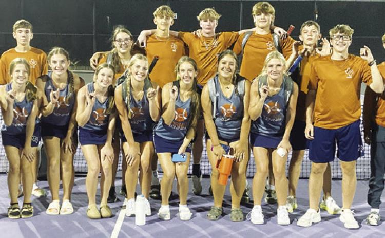 Hornet tennis comes from behind to beat Thrall 10-9