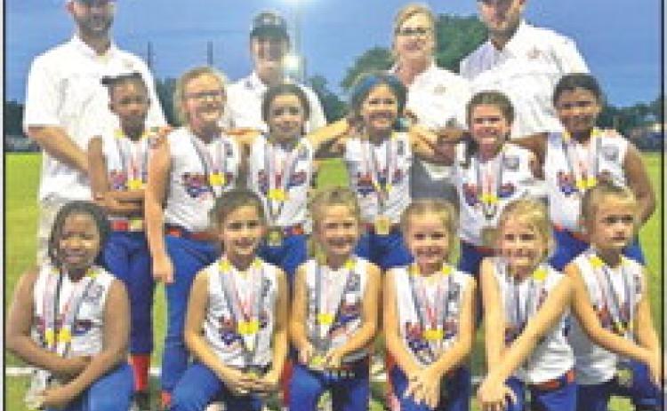 BC 7 year old coach pitch softball All-Stars fall in title game