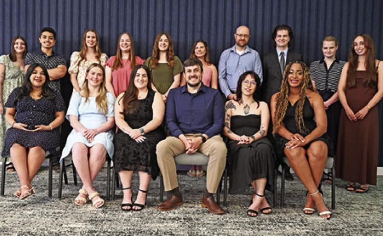 CEYONCE HARRISON IS pictured among the 16 graduates of this year’s Blinn College District Radiologic Technology Program to pass the national credentialing examination administered by the American Registry of Radiologic Technologists (ARRT) on their first attempt.