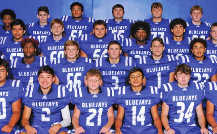 THE 2020 SNOOK BLUEJAY FOOTBALL TEAM