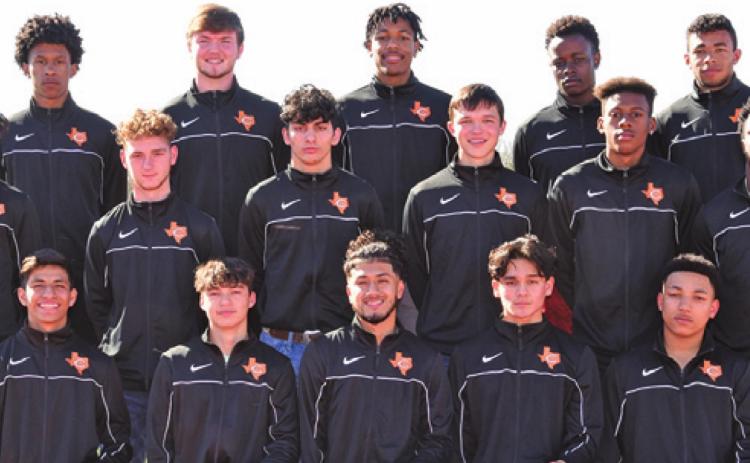 THE 2020 CALDWELL HORNET VARSITY TRACK team