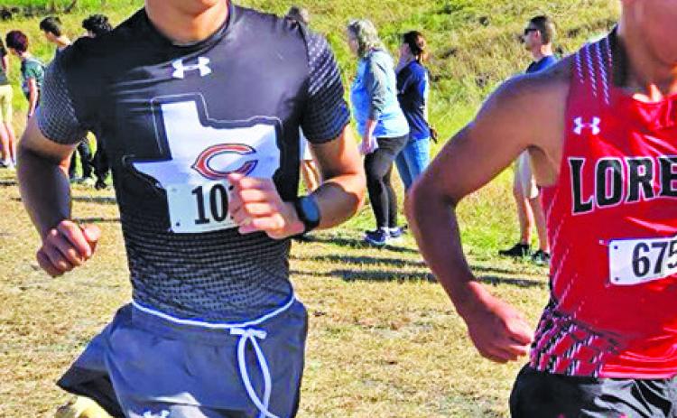 SPENCER ELLIS ran in the boys Class 4A race at the Class 4A Region III Cross Country Meet on Monday in Huntsville, finishing 78th.