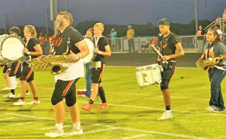 THE SOMERVILLE HIGH School Yegua Marching Band