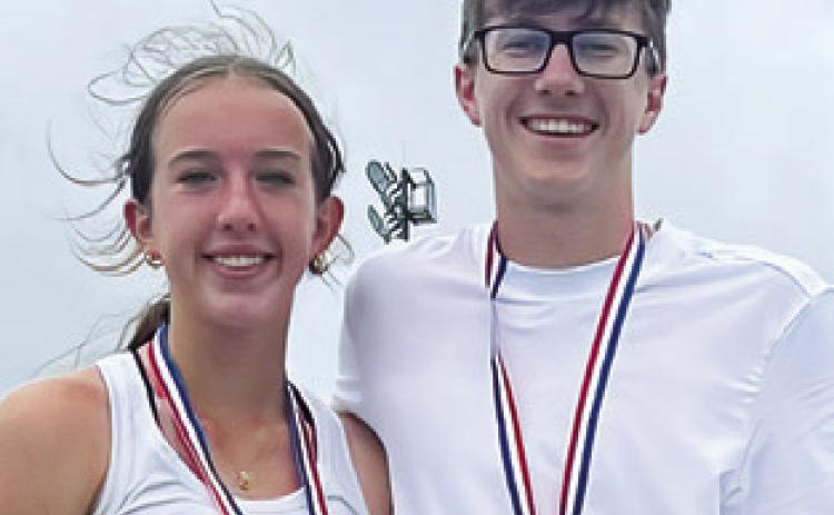 Kylie Vogler and Cayden Zboril