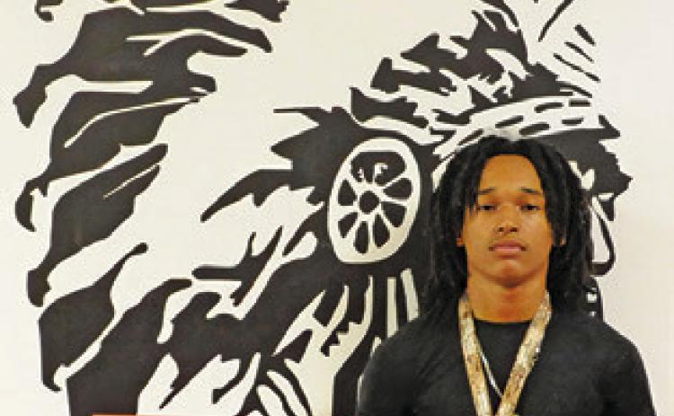 JEREMY VELA WILL be representing the Yegua Nation this Friday at the UIL State Track &amp; Field Meet in Austin. Tribune photo by Denise Squier