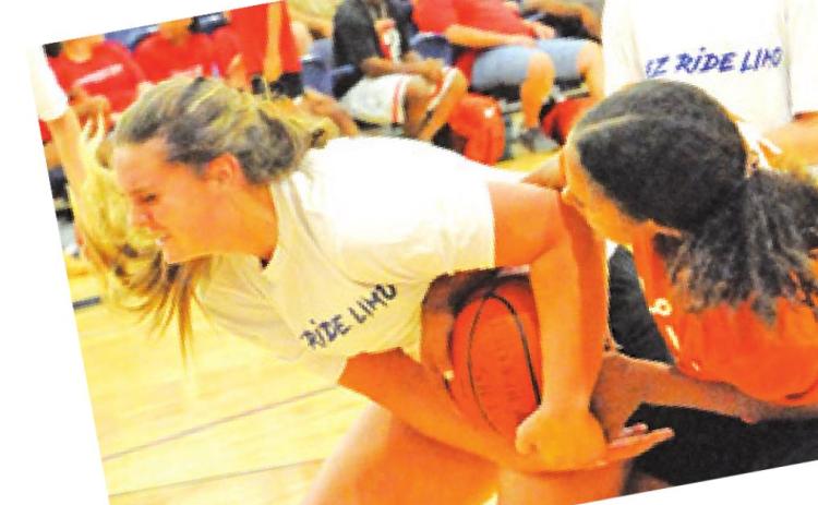 Scenes from Girls Summer League Basketball