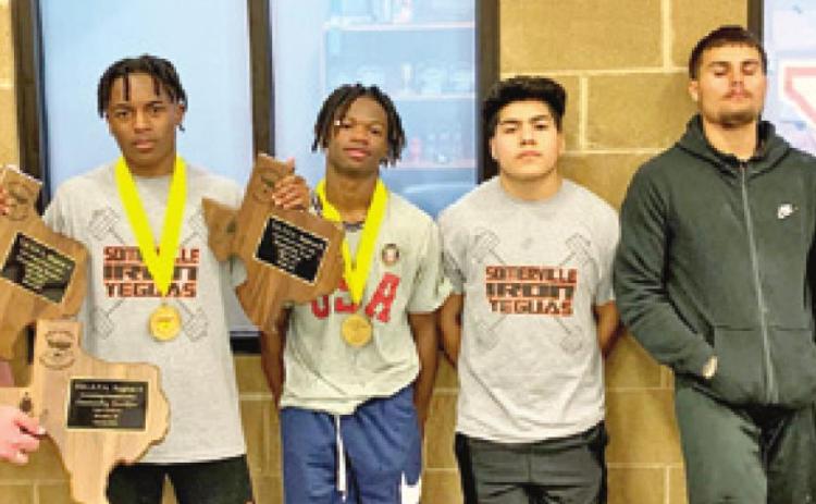 THE YEGUA POWERLIFTING was well-represented at the Region 4 Division 3 Powerlifting Championship in Lumberton last week.