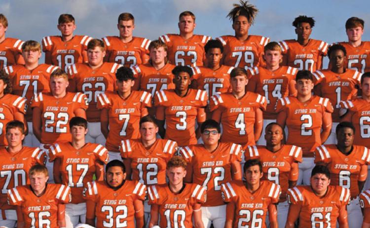 THE 2020 CALDWELL HORNET VARSITY FOOTBALL TEAM