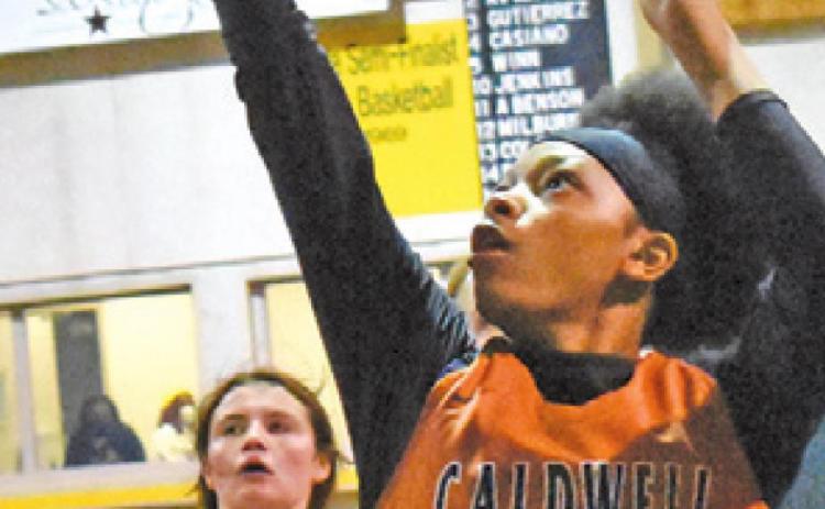 JAE MATHIS LED the Lady Hornets in scoring in both of their District 19-3A games last week, averaging 25.5 points in both games.