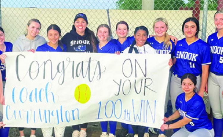Snook’s Coach Currington earns 100th career win