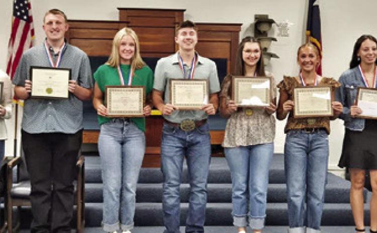 2026 RECIPIENTS OF WARREN LODGE NO. 56 A.F. AND A.M. AND CALDWELL CHAPTER NO. 976 ORDER EASTERN STAR SCHOLARSHIPS AND LAMAR MEDALS
