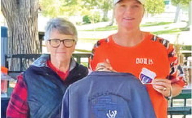 CALDWELL’S DORIS Hieden won the state horseshoe throwing title in the A Women’s Division at last weekend’s Texas State Singles Pitching Championships in Bryan. Hieden is a nine-time state singles champion and a five-time state doubles champion.