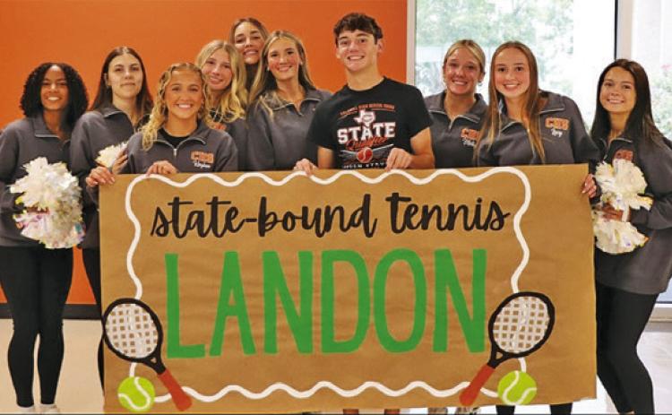 CHS’ Vykukal competes at UIL State Tennis Tourney
