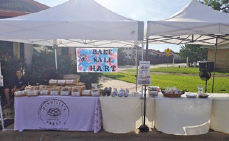 LOCAL BUSINESS OWNER Dannille Knowlton hosted a bake sale benefiting Haven Animal Rescue of Texas (HART) on Saturday, May 23. Photo courtesy of Dannille Knowlton