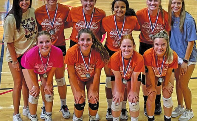 THE CALDWELL VARSITY summer league volleyball team