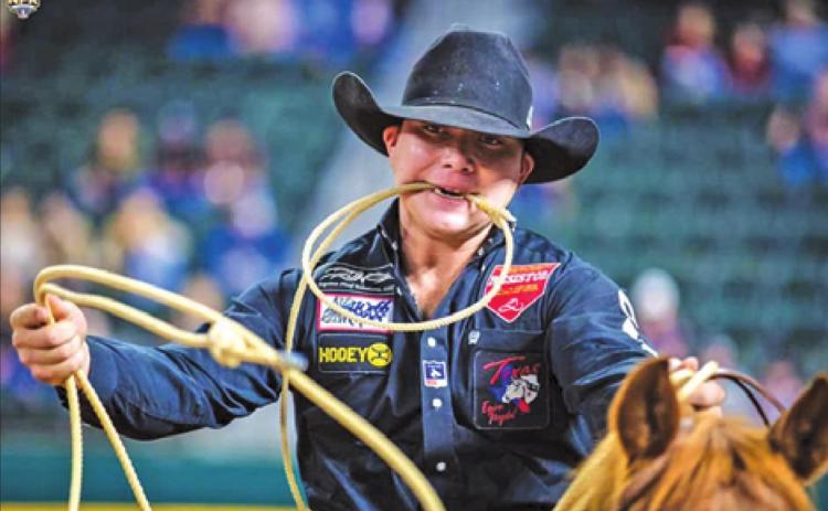 CALDWELL’S WESTYN HUGHES has qualified for the National Finals Rodeo (NFR) for the second time. The NFR will be held in December in Las Vegas, Nevada. -- Photo courtesy of PRCA ProRodeo Photography