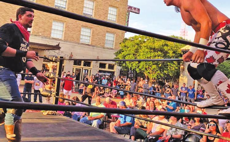 LIONS PRIDE SPORTS WRESTLING company will be back in Caldwell this Saturday for “Clash at Caldwell 3,” a family-friendly event promoted by Caldwell graduate Houston Carson.