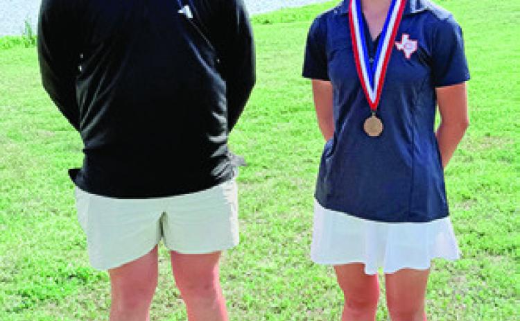 COOPER SCHLUENS AND Jordyn Hafernick from Caldwell have advanced to the regional golf tournament in Huntsville.