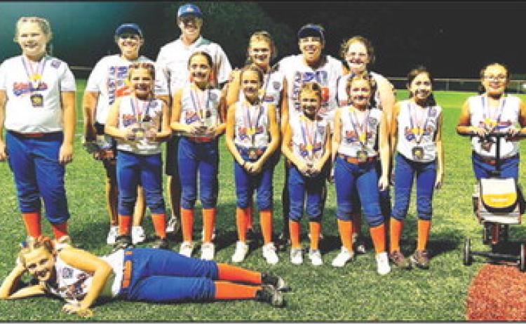 Burleson County 10U softball All-Stars place third in Texas East District tourney