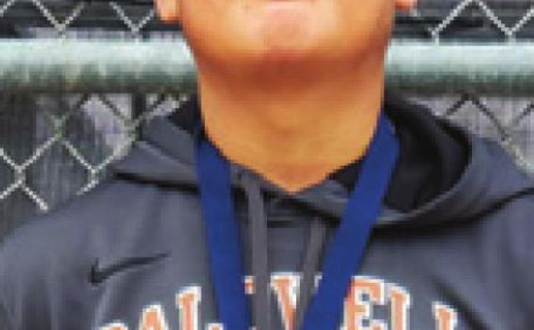 ALEJANDRO Zapata won the boys singles title at the Mustang JV Invitational Tennis Tournament last week.
