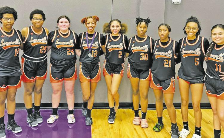 THE SOMERVILLE LADY YEGUAS finished fourth in the Thrall Basketball Tournament last week.