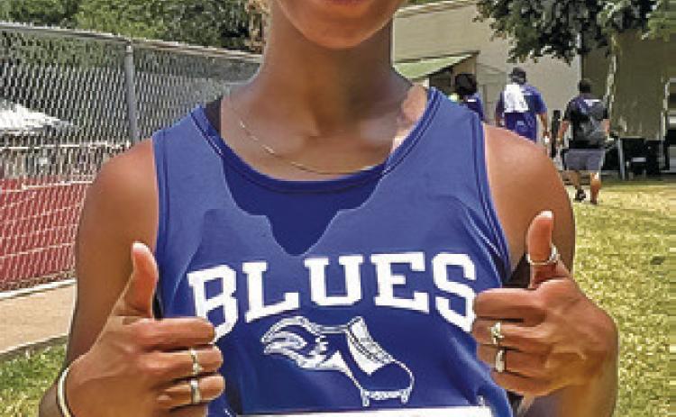 DAIMEYN ELLIS-Edison qualified for the Texas Amateur Athletic Federation (TAAF) 2024 Summer Games of Texas in Brownsville. She finished fifth in the 16U 100-meter run and was a part of the girls 4x100-meter relay, placing second, at the Region 5 and 11 TAAF Regional Meet at the Hart-Patterson Track and Field Complex at Baylor. She runs for the Blues Track Club of Bryan/College Station.