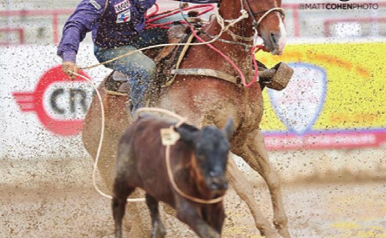 CALDWELL’S WESTYN HUGHES has qualified for the National Finals Rodeo in December. -- Photo courtesy of Matt Cohen Photography