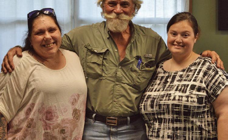 LAURA HOOVER, JEFF SCHOPPE and Cecily Young were elected to the Somerville City Council in the May 2, 2026, election and took their oaths of office at the Tuesday, May 12, council meeting. Tribune photo by Sabine Lazo