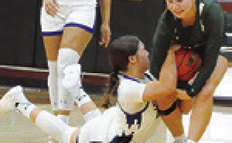 Lady Jays battle in Thorndale