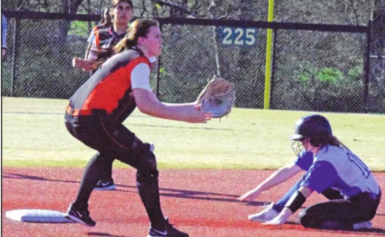 SOMERVILLE’S GABBY KOVASOVIC was recently named to the Texas High School Coaches Association (THSCA) 2019-2020 Academic All-State Softball Team. -- Tribune photo by Denise Hornaday