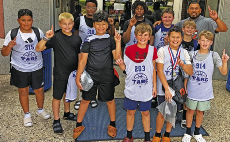 Area athletes attend TABC Basketball Camp of Champs