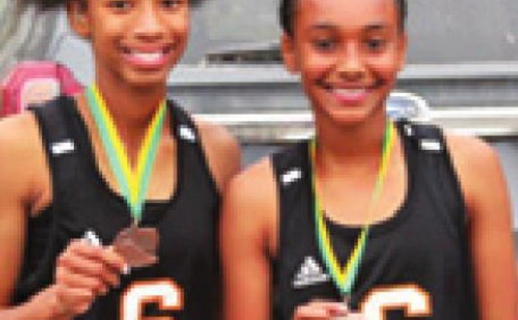 RA’MAYA CARTER and Destiny Vela both medaled in Saturday’s race in Lexington.